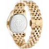 Philipp Plein Damenuhr PW2BA0223 38mm Roségold-Ton Edelstahl Weißes Silikon