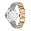 Philipp Plein Damenuhr PWBDA0724 39mm Quarz Edelstahl Silikon Schwarz