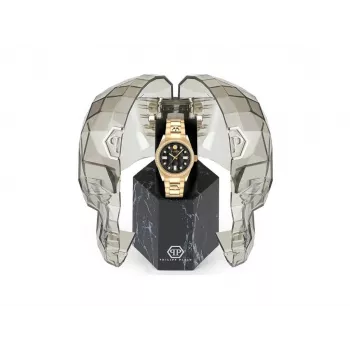Philipp Plein Damenuhr PWCDA0624 38mm Edelstahl Quarz