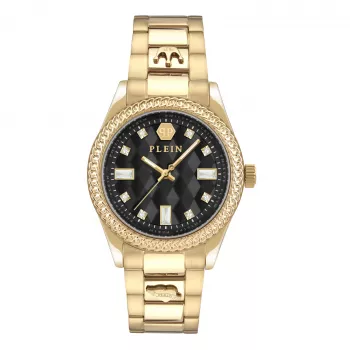 Philipp Plein Damenuhr PWCDA0624 38mm Edelstahl Quarz