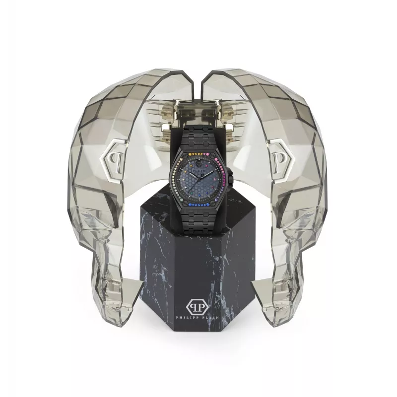 Philipp Plein Damenuhr PWJAA1423 The Skull 38mm Roségold