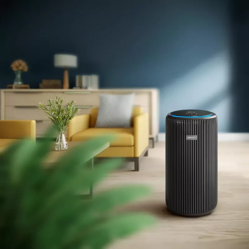 Philips 3200 Series AC3221/13 Luftreiniger für Räume bis 135 m², 400 m³/h CADR, Wi-Fi, Grau