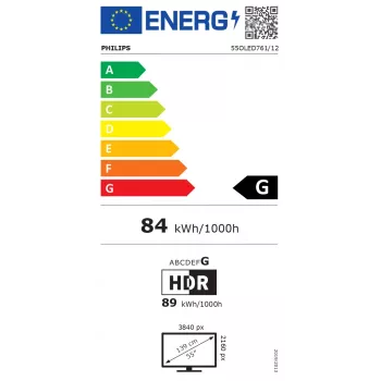 Philips 55OLED761/12 55-Zoll (139 cm) 4K OLED Ambilight TV mit Dolby Vision und Android TV