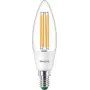 Philips Classic LED Kerzenlampe 40W-Äquivalent E14 Warmweiß Klar