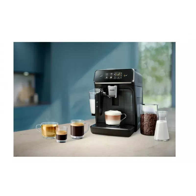 Philips EP2331/10 Vollautomatische Espressomaschine mit LatteGo, Schwarz