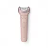 Philips Epilator Series 9000 BRE718/00 Kabelloser Nass- & Trockenepilator mit 32 Pinzetten, Keramikscheiben, Opti-Light, 2 Geschwindigkeiten, Li-Ionen-Akku, 40 min Laufzeit, inkl. Optimal-Kontakt-Aufsatz, Aufsatz für empfindliche Bereiche, Peeling-Handsch