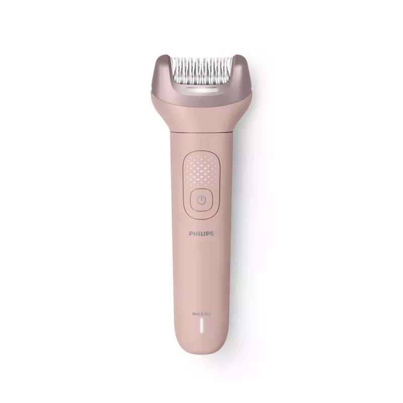 Philips Epilator Series 9000 BRE718/00 Kabelloser Nass- & Trockenepilator mit 32 Pinzetten, Keramikscheiben, Opti-Light, 2 Geschwindigkeiten, Li-Ionen-Akku, 40 min Laufzeit, inkl. Optimal-Kontakt-Aufsatz, Aufsatz für empfindliche Bereiche, Peeling-Handsch