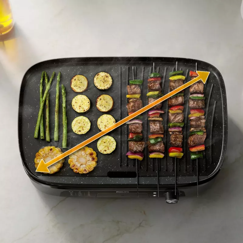 Philips HD6210/90 Elektrogrill 2000W