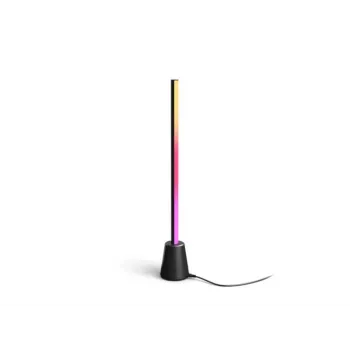 Philips Hue Gradient Play Tischleuchte Smart LED, E27, 7,5 W, 1100 lm, Tunable White & 16 Millionen Farben, Schwarz
