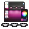 Philips Hue White & Color Ambiance Slim Recessed Light S x3 - Schwarz