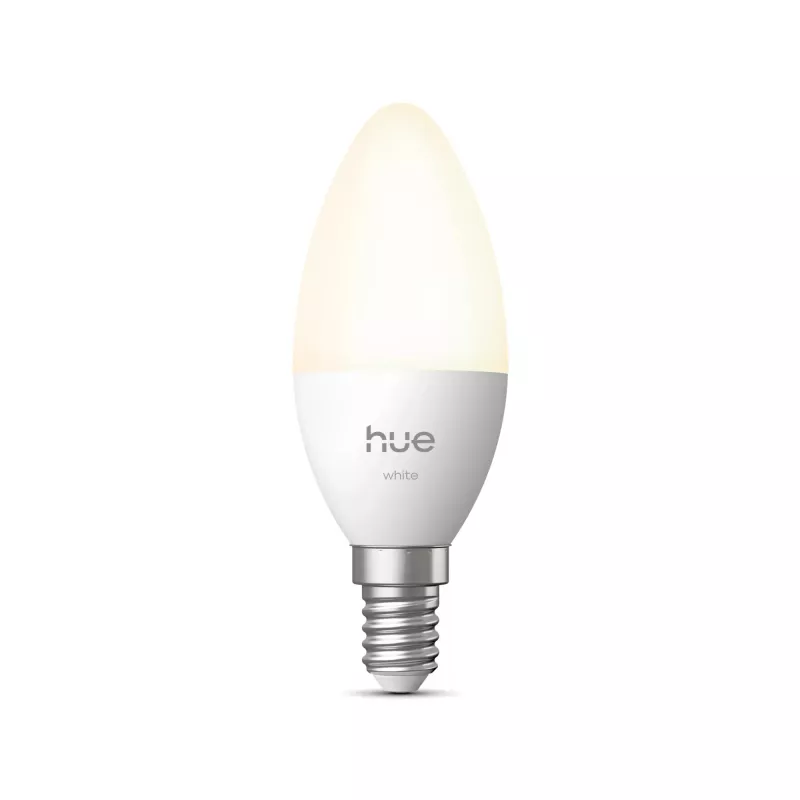 Philips Hue White Candle Bulb E14 B39 EU 1 Pack