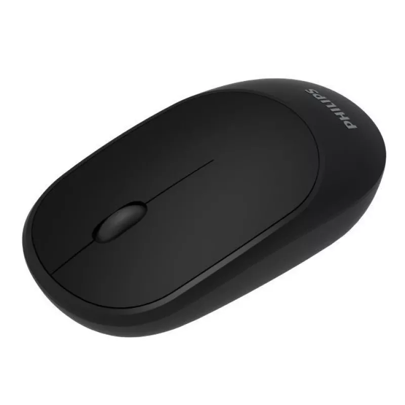 Philips M314 Stilvolle & Kompakte kabellose Maus 3 Tasten 800/1000/1200/1600dpi Schwarz