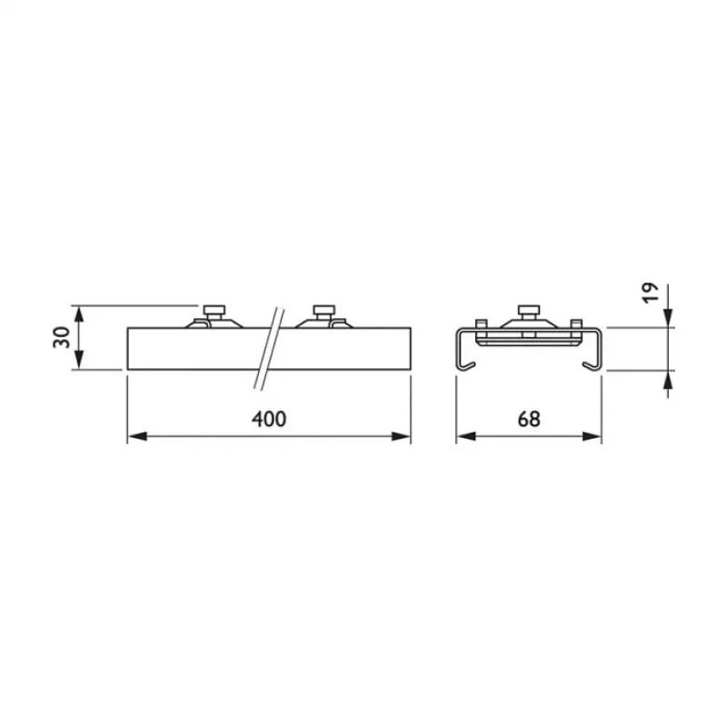 Philips Maxos LL500Z MB-SW WH Aufhängung, stufenlos verstellbar, weiß