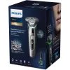 Philips S9975/55 SkinIQ Nass- & Trockenrasierer – 360-D Flexköpfe, 60 Min. Laufzeit, Chrom