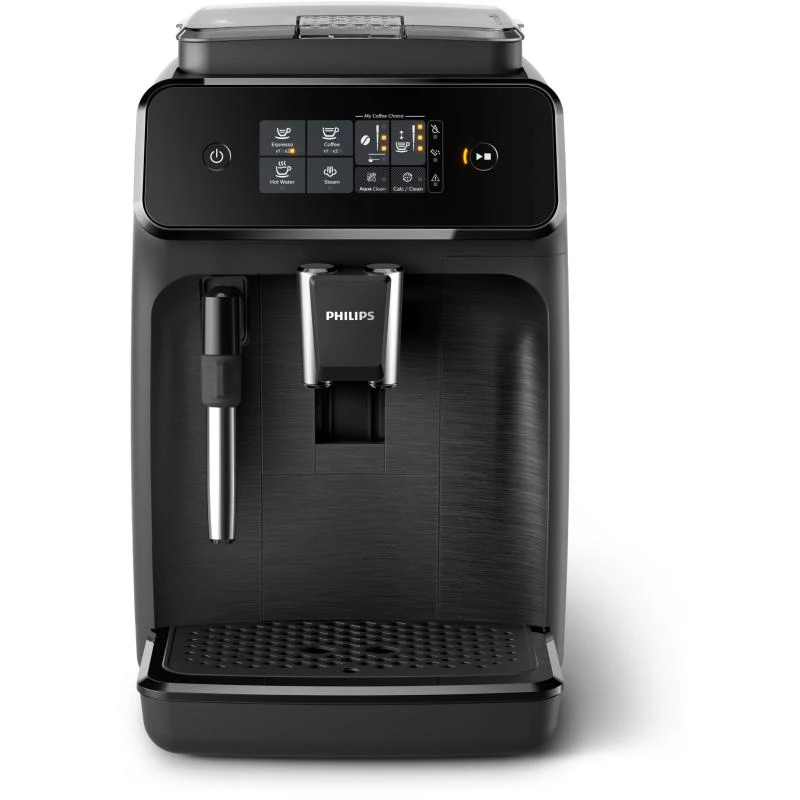 Philips Series 1200 EP1220/00 Vollautomatische Espressomaschine mit Cappuccinatore, Schwarz
