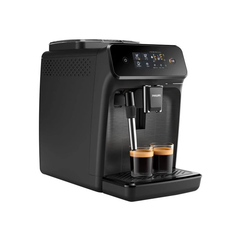 Philips Series 1200 EP1220/00 Vollautomatische Espressomaschine mit Cappuccinatore, Schwarz