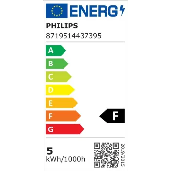 Philips Smart P45 E27 Wi-Fi LED-Lampe – 40W-Äquivalent, Tunable White & RGB, 4,9W, 470lm
