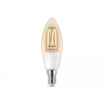 Philips Smart WFB 40W C35 E14 927-65 CL 1PF/6 Smart LED-Lampe - 4,9W 470lm Tunable White E14 Kerzenform Wi-Fi Bluetooth Dimmbar