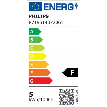 Philips Smart WFB 40W C35 E14 927-65 CL 1PF/6 Smart LED-Lampe - 4,9W 470lm Tunable White E14 Kerzenform Wi-Fi Bluetooth Dimmbar