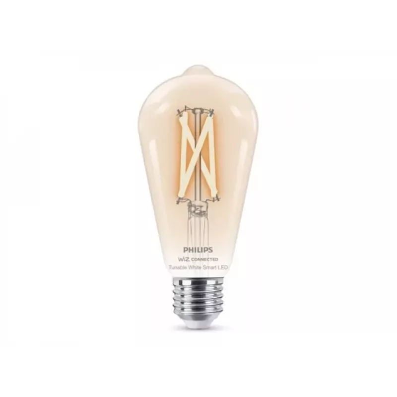 Philips Smart WFB 60W ST64 E27 927-65 CL 1PF/6 LED-Lampe mit Tunable White & Wi-Fi