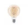 Philips Smart Wi-Fi G95 E27 Smart LED-Lampe, Tunable White 2700-6500K, 60W-Äquivalent, klar