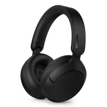 Philips TAH6000BK/00 Kabellose On-Ear-Kopfhörer mit Hybrid Active Noise Cancellation, Schwarz