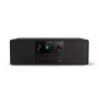 Philips TAM6500/10 Micro Hi-Fi System mit Bluetooth, CD, USB, FM-Radio, Schwarz