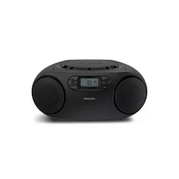 Philips TAZ2000B/10 Tragbarer Bluetooth-Lautsprecher, Schwarz, IPX4, 6 Std. Spielzeit