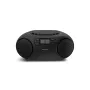 Philips TAZ2000B/10 Tragbarer Bluetooth-Lautsprecher, Schwarz, IPX4, 6 Std. Spielzeit