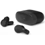 PHILIPS Kabellose Ohrhörer TAT2000BK/00 True Wireless In-Ear Bluetooth 5.0 mit Ladecase, IPX4 Spritz- und Schweißschutz, Eingebautes Mikrofon, Schwarz