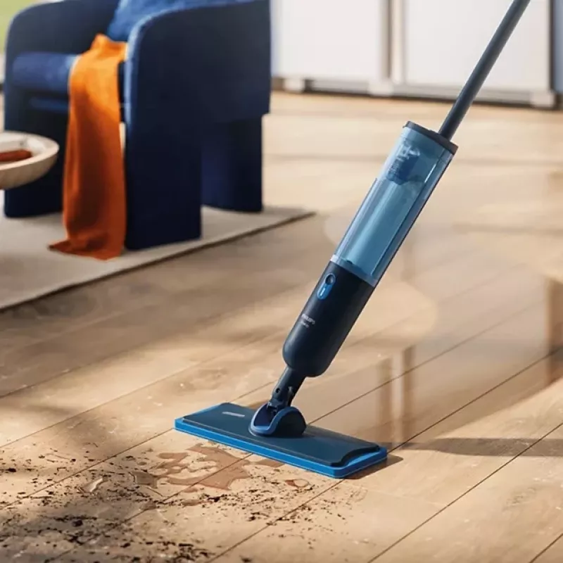 Philips XV1882/20 OneUp Ersatz-Mikrofasertücher (2er-Pack) – Blau