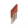 Phoenix 3030307 FBS 4-8 Steckbrücke, 4-polig, 5,2 mm Rastermaß, rot