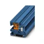 Phoenix 3245037 UTN 6 N-Durchgangsklemme, Messertrennung, 0,2-10 mm², blau