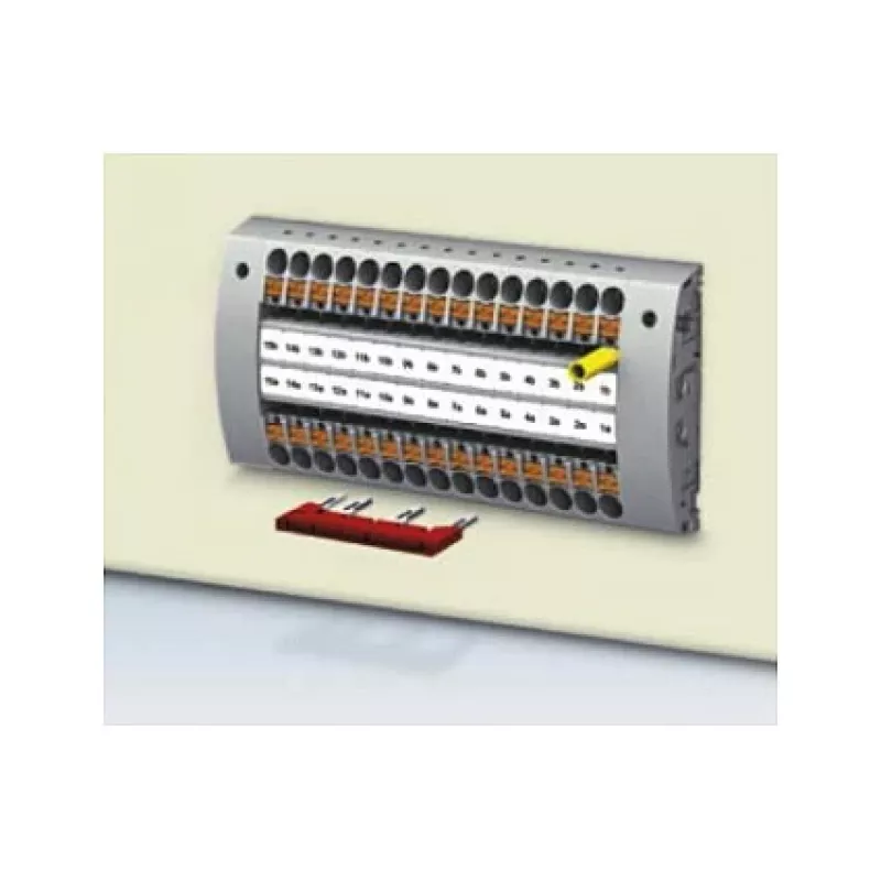 Phoenix Contact FBS 4-5 4-polige Steckbrücke, Rot, 32 A, 500 V