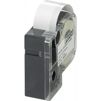 Phoenix Contact MM-EML (EX10)R C1 WH/BK Thermotransfer-Etiketten, Weiß/Schwarz, 10x10mm, 1000/Rolle 803970