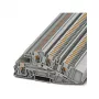 Phoenix Contact PTI 4-L/L 3-Etagen-Reihenklemme, Push-in, 4 mm², 400 V, 32 A, grau