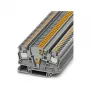 Phoenix Contact PTME 4 Stromwandler-Trennklemmblock, Push-in-Anschluss, 500 V, 31 A, grau