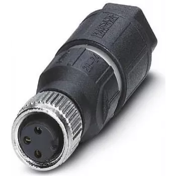 Phoenix Contact SACC-M 8FS-3QO-0,25-M M8 Buchse feldkonfektionierbarer Steckverbinder, 8-polig A-kodiert, QUICKON IDC, IP67 1441040