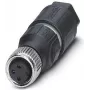 Phoenix Contact SACC-M 8FS-3QO-0,25-M M8 Buchse feldkonfektionierbarer Steckverbinder, 8-polig A-kodiert, QUICKON IDC, IP67 1441040