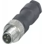 Phoenix Contact SACC-M 8MS-4CON-M-SW M8 Stecker Feldkonfektionierbarer Steckverbinder, Schraubanschluss, Geschirmt, IP67, 4-polig, Pg7 1501265