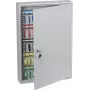 Phoenix Safe KC0603K Schlüsselschrank (Grau) – 100 Haken, Wandmontage, 550 x 380 x 80 mm