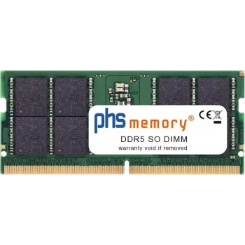 PHS-memory 16GB DDR5 5600MHz SO-DIMM Speichermodul für Asus TUF Gaming FA608UP-RV048 (SP621565)