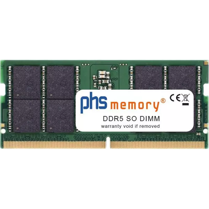 PHS-memory 32GB DDR5 SO-DIMM 5600MHz PC5-44800S RAM für Asus TUF Gaming FX608JPR-74AT57CB1 SP621576