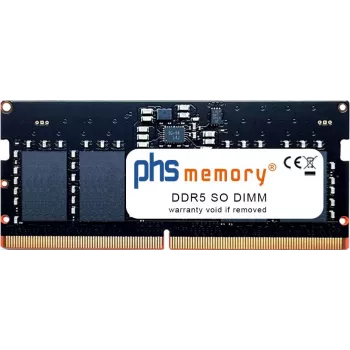 PHS-memory 8GB DDR5 SO-DIMM 5600MHz PC5-44800S Non-ECC Unbuffered Laptop RAM für Asus VivoBook D1502XA-BQ027 SP621595