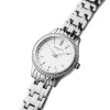 Pierre Cardin CF.0601.SJ Damen-Quarzuhr – 30 mm Edelstahl, silbernes Zifferblatt