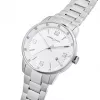 Pierre Cardin Herren Analog Quarzuhr CMR.0006 40mm Edelstahl Schwarzes Zifferblatt Lederarmband