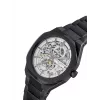 Pierre Cardin Herren Quarz Analoguhr CF.1002.MB 42mm Schwarz Edelstahl Milanese Mesh