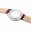 Pierre Cardin Herren Quarz Analoguhr CLC.6000 43mm Edelstahlgehäuse Schwarzes Lederarmband