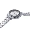 Pierre Cardin Herren-Quarz-Armbanduhr CNI.0012 40mm Edelstahlgehäuse Schwarzes Lederarmband
