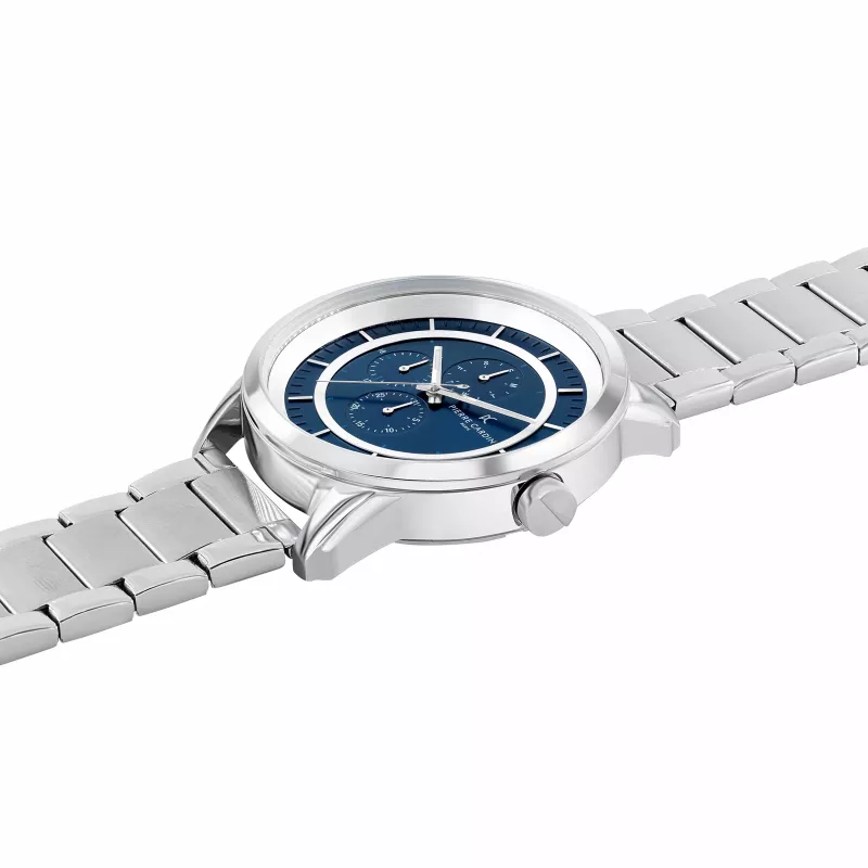 Pierre Cardin Herrenuhr CCP.5013 45mm Edelstahl Quarz Analog